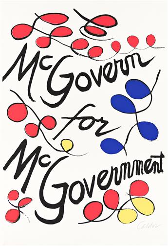 ALEXANDER CALDER McGovern for McGovernment.